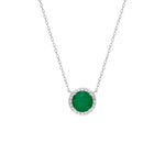Load image into Gallery viewer, Verde Halo Necklace