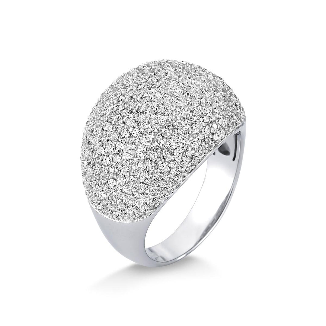Waterfall Zirconia Ring