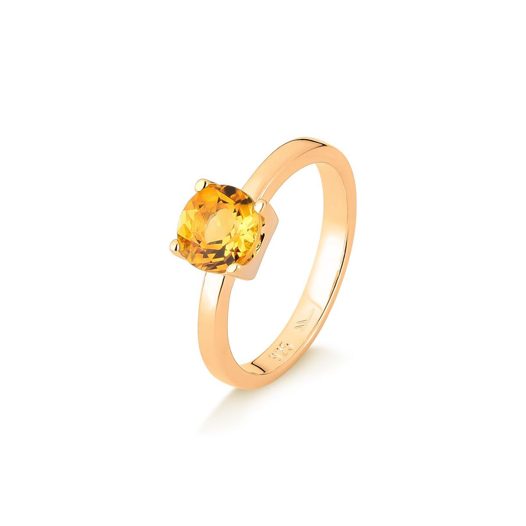 Amber Promise Ring