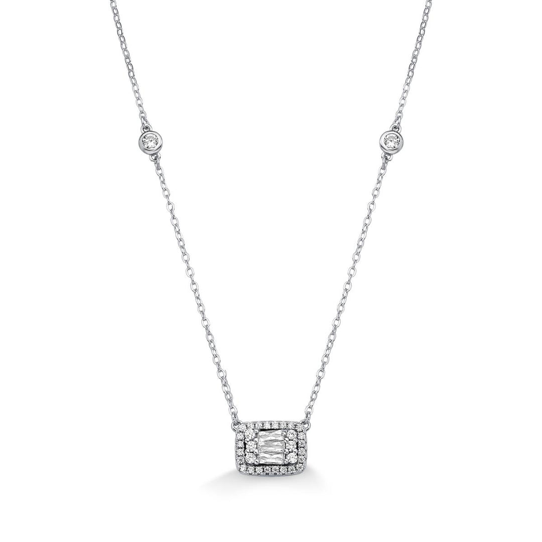 Eterna Baguette Necklace