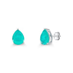 Load image into Gallery viewer, Azure Teardrop Earrings