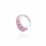 Load image into Gallery viewer, Pink Sapphire Glow Ear Cuff